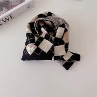 Children Unisex Vintage Style Ethnic Style Color Block Lattice Patchwork 1 Piece sku image 11