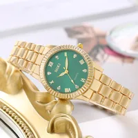 Casual Color Block Buckle Quartz Women's Watches main image 7
