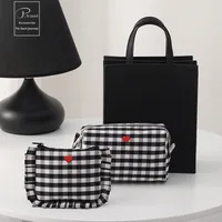 Cute Pastoral Multicolor Cotton Storage Bag Makeup Bags main image 1