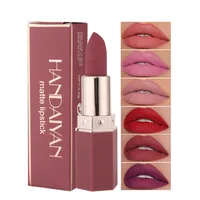 New Style 6 Colors Long Lasting Makeup Matte Finish Lipstick main image 3