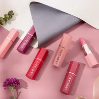 New Style 6 Colors Long Lasting Makeup Matte Finish Lipstick main image 1