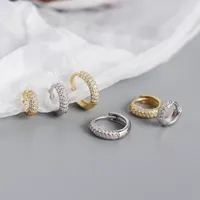 Fashion Geometric Plating Gem Earrings main image 3