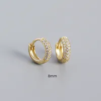 Fashion Geometric Plating Gem Earrings sku image 4