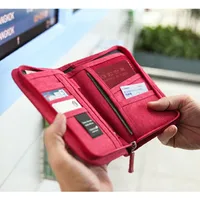 Portable Multi-function Short Ticket Holder Wallet Wholesale Nihaowholesale main image 1