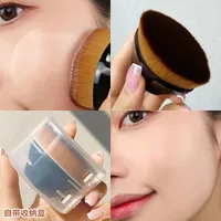 Fashion Flat-head Foundation Brush Portable Flat-head Liquid Foundation Brush main image 3