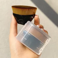 Fashion Flat-head Foundation Brush Portable Flat-head Liquid Foundation Brush main image 1