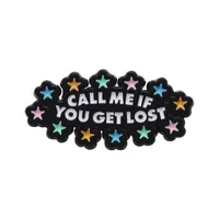 Casual Simple Style Letter Hat Rose Alloy Unisex Brooches sku image 56