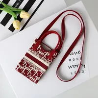 Women's Small Cotton Geometric Cute Square Open Square Bag sku image 18