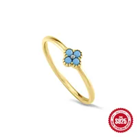 Sweet Butterfly Sterling Silver Plating Rings sku image 16
