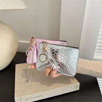 Women's Solid Color Pu Leather Zipper Coin Purses main image 2