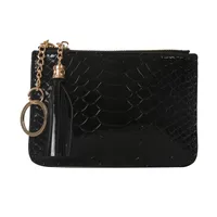 Women's Solid Color Pu Leather Zipper Coin Purses main image 5