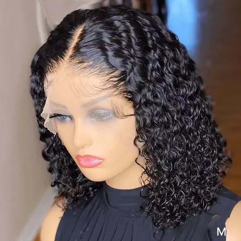 Women's Casual Elegant Simple Style Casual Party Street High Temperature Wire Side Fringe Short Curly Hair Wigs