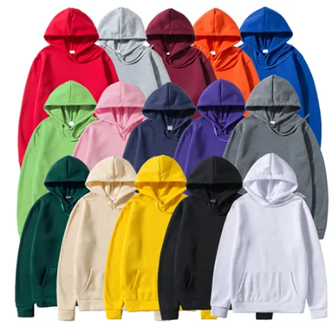Unisex Hoodie Long Sleeve Unisex Hoodies Casual Solid Color