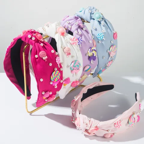 Women's Princess Cute Candy Cloth Hair Band