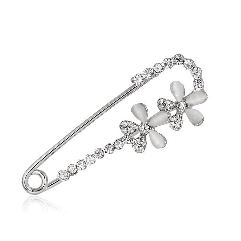 Korean Style Flower Alloy Plating Women's Brooches