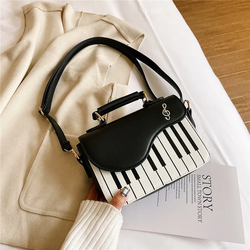 Small Pu Leather Solid Color Fashion Square Flip Cover Square Bag Shoulder Bag