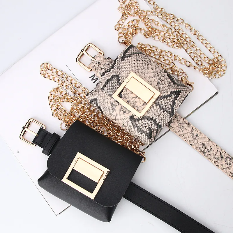 Fashion Belt Waist Chain Small Bag