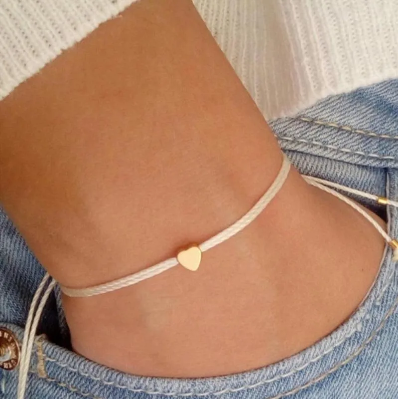Heart Alloy Plating No Inlaid Women's Bracelets