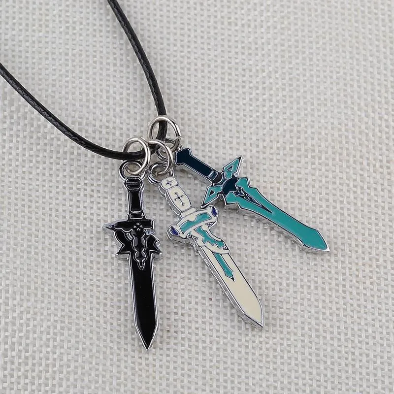 New Simple Fashion Weapon Three Sword Necklace  Nihaowholesale Wholesale