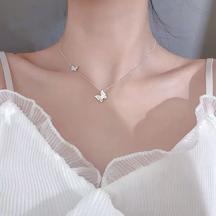 304 Stainless Steel 18K Gold Plated Plating Insect Necklace