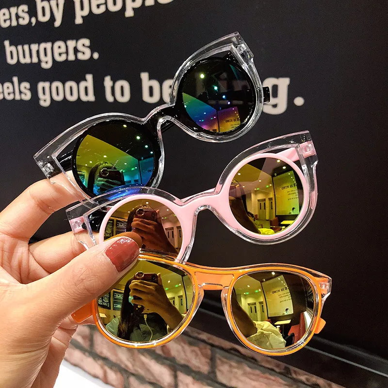 Children's Sunglasses Cute Sunglasses Anti-uv Glasses Cartoon Wholesale Nihaowholesale