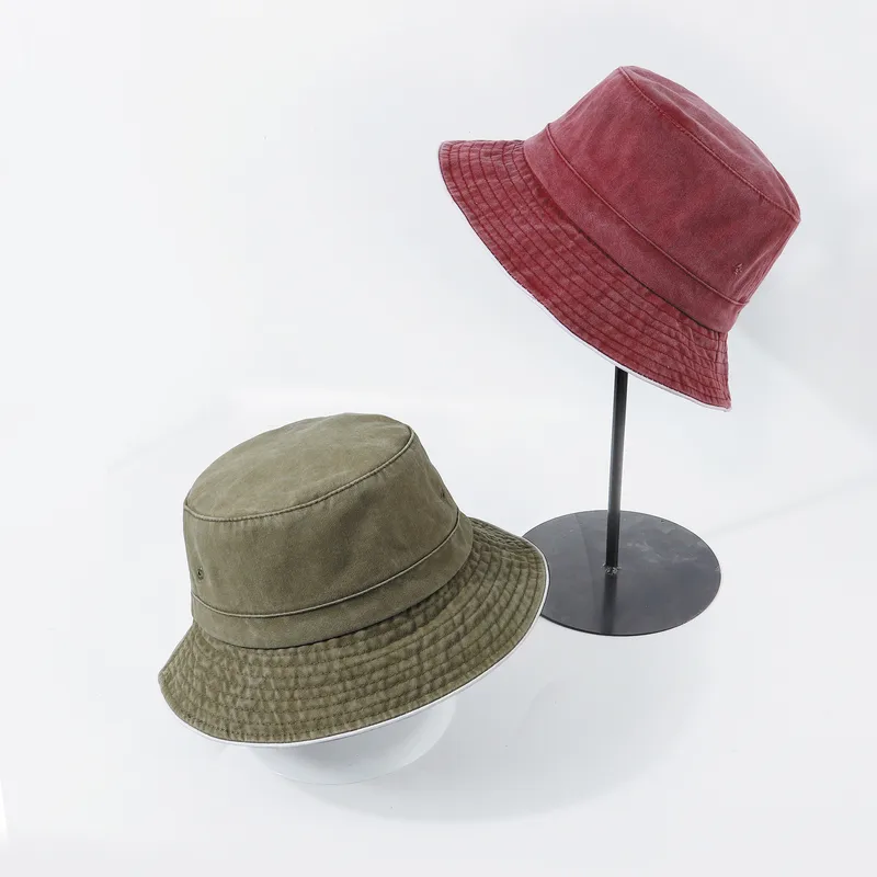 Fashion Retro Washed Fisherman Hat Hot Sale Hat Sun Hat Ladies Sun Hat  Wholesale Nihaowholesale