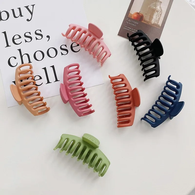 Korean Sweet Shark Hairpin Catching Clip Large Back Head Clip Wholesale Nihaowholesale