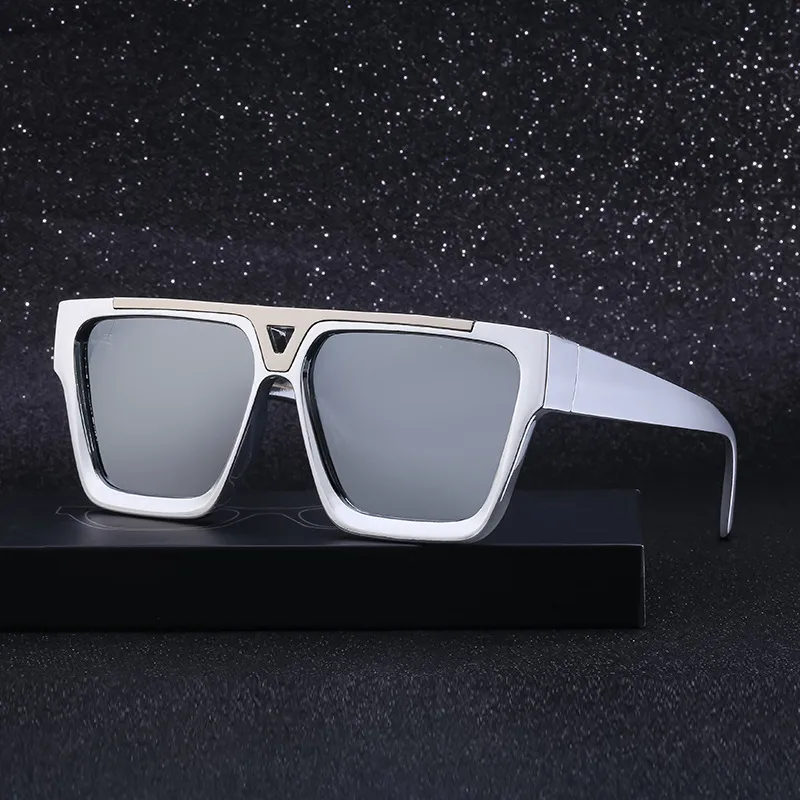 New Sunglasses Men's Trendy European And American Box Sunglasses Men's Outdoor Riding Sunglasses