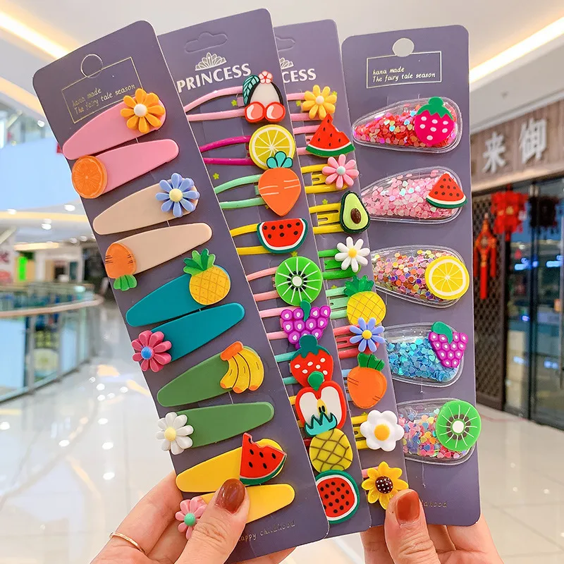 Korean Children's Jewelry Cartoon Small Clip Baby Hairpin
