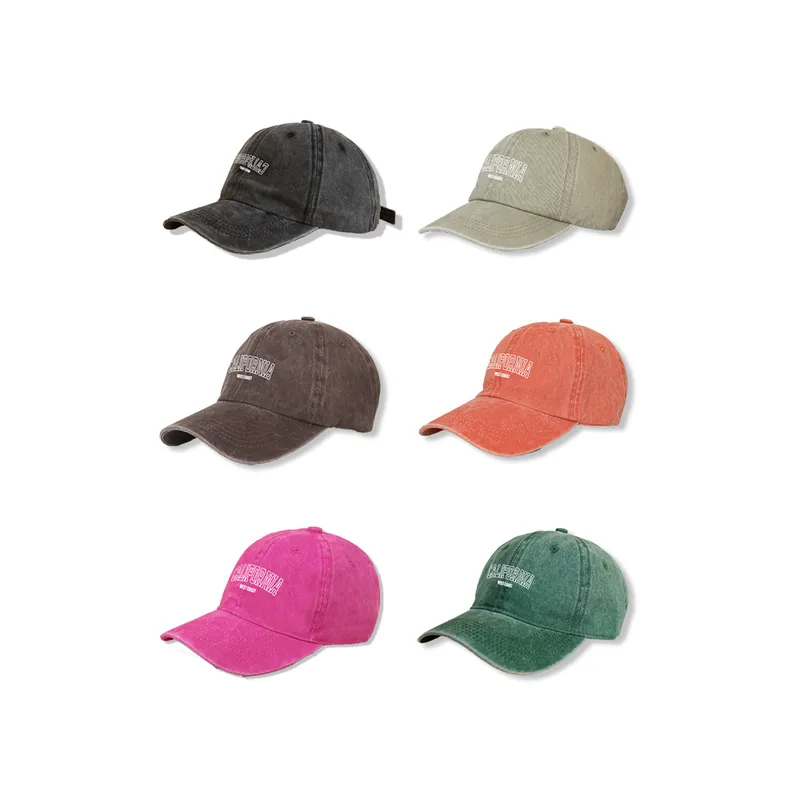 New Peaked Cap Fashion Simple Wide-brimmed Baseball Cap