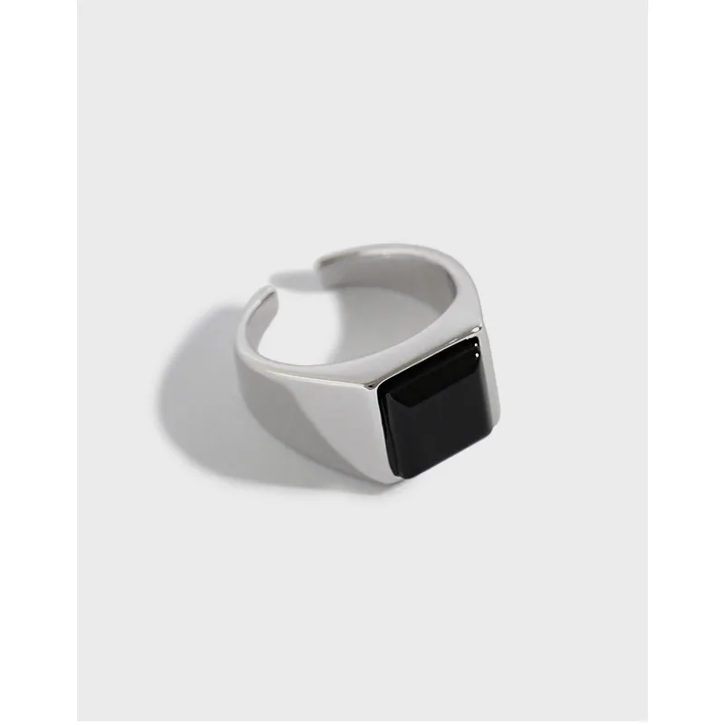 925 Sterling Silver Geometric Open Rings