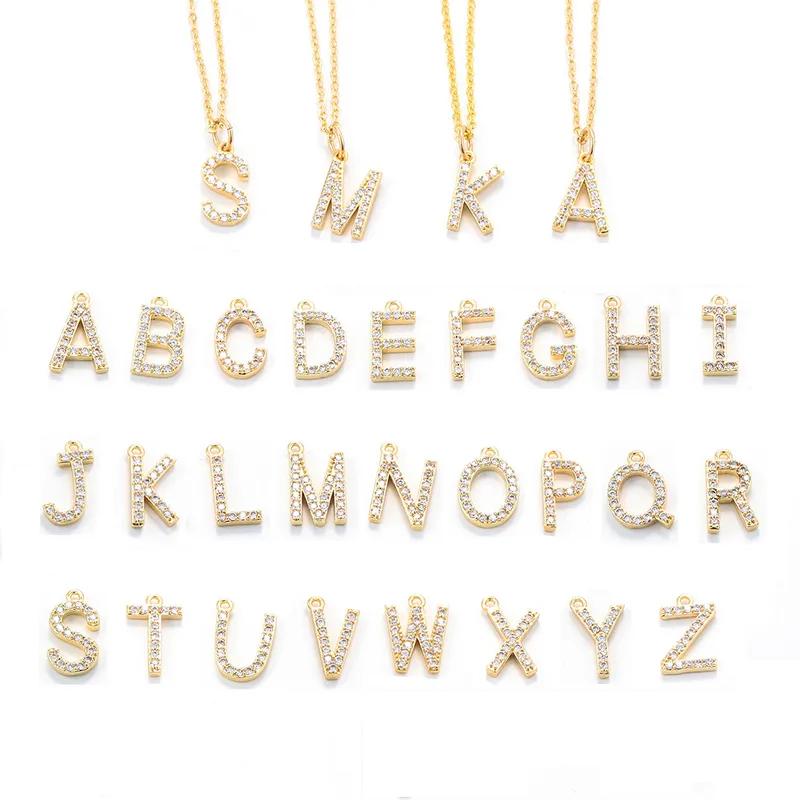 Fashion 26 English Letter Necklace Wholesale