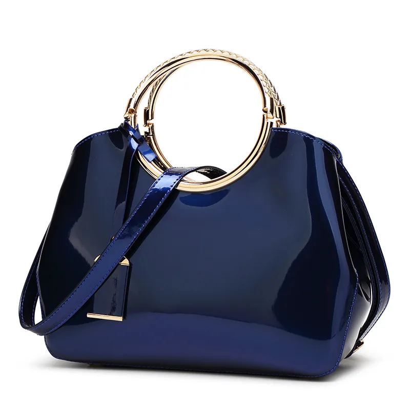 Large Pu Leather Fashion Dome Bag Handbag