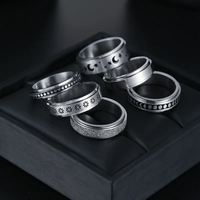 Wholesale Jewelry Ethnic Style Round 304 Stainless Steel No Inlaid