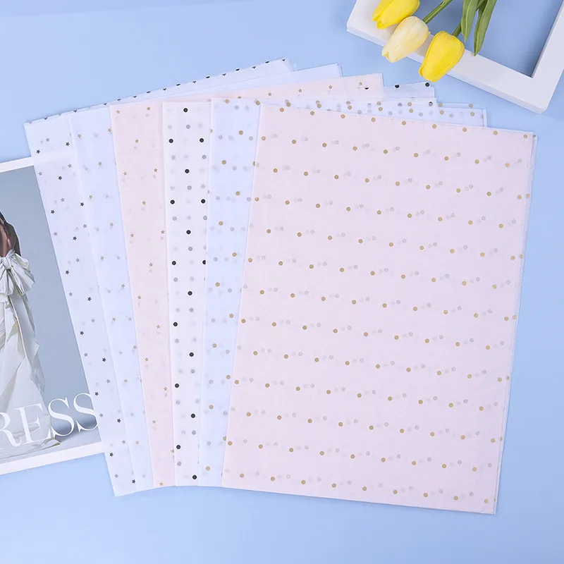 Korean Stars And Dots Wrapping Sydney Paper