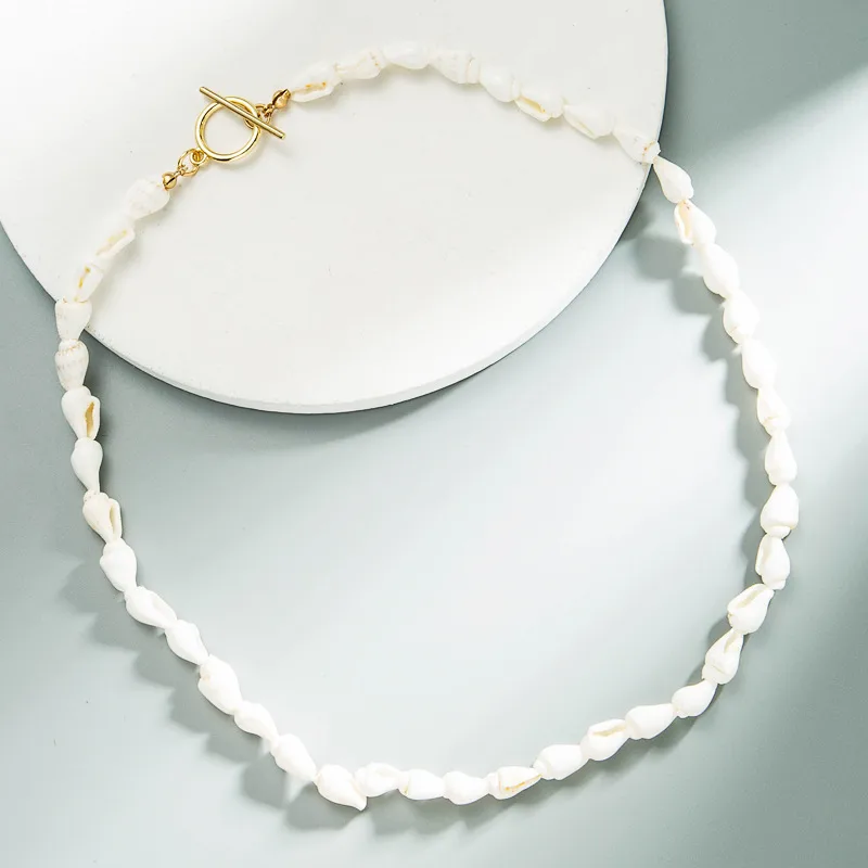 New Fashion Small Conch Shell Chain Necklace
