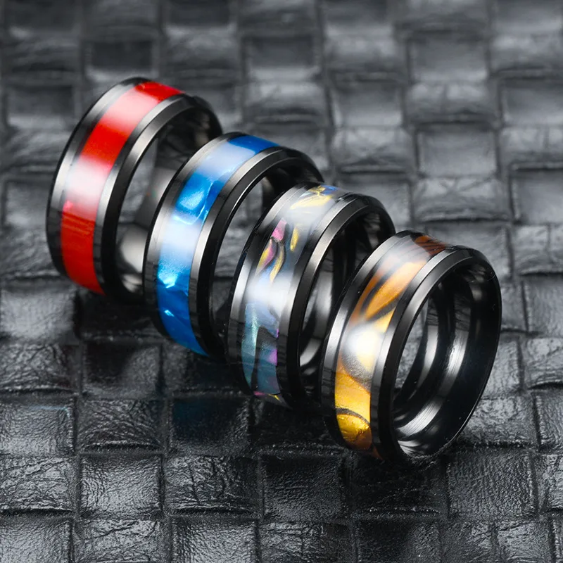 Wholesale Jewelry Fashion U Shape Titanium Steel Stoving Varnish
