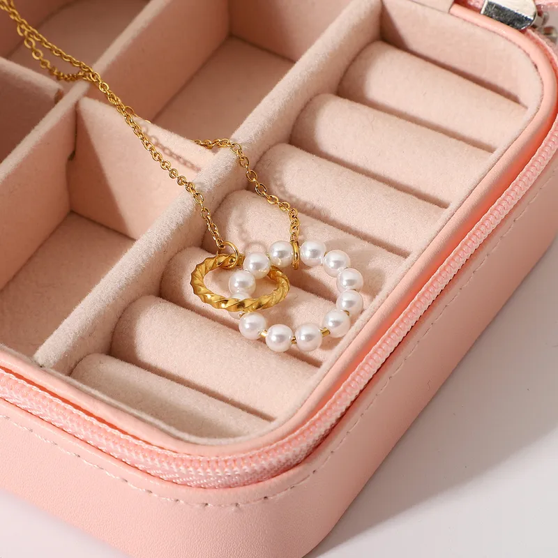 Wholesale Jewelry Fashion Stainless Steel Titanium Steel Plating Pendant Necklace