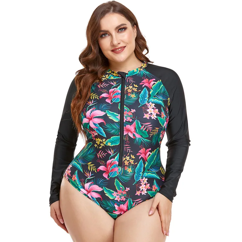 Women's Printing Plus Size Swimwear