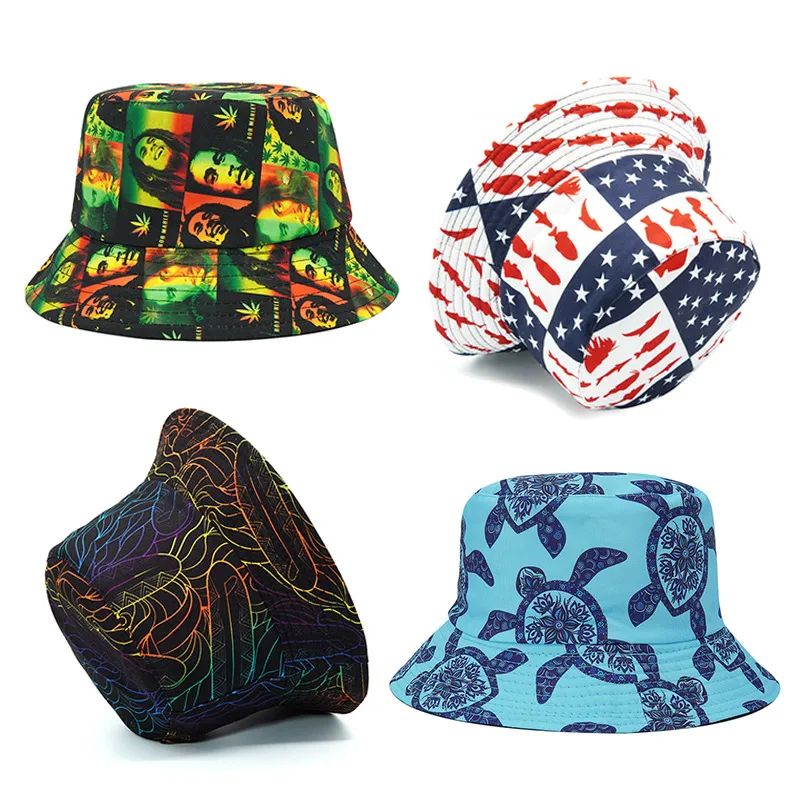 Unisex Fashion Printing Printing Bucket Hat