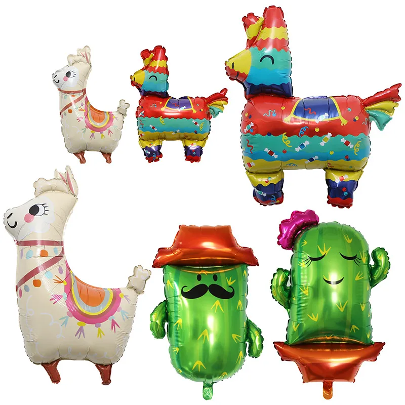 Alpaca Aluminum Film Balloon Party Balloons