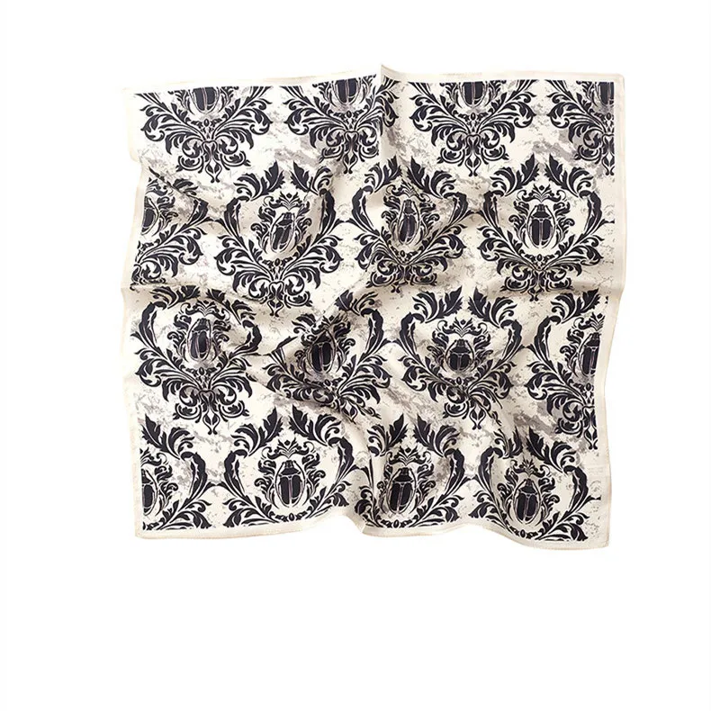 Women's Sweet Printing  Silk Silk Scarves