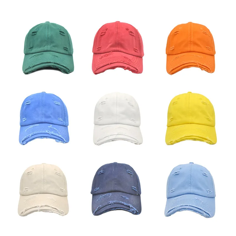 Unisex Simple Style Solid Color Curved Eaves Baseball Cap