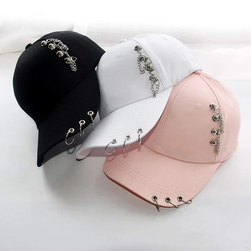 Unisex Hip-hop Solid Color  Curved Eaves Baseball Cap