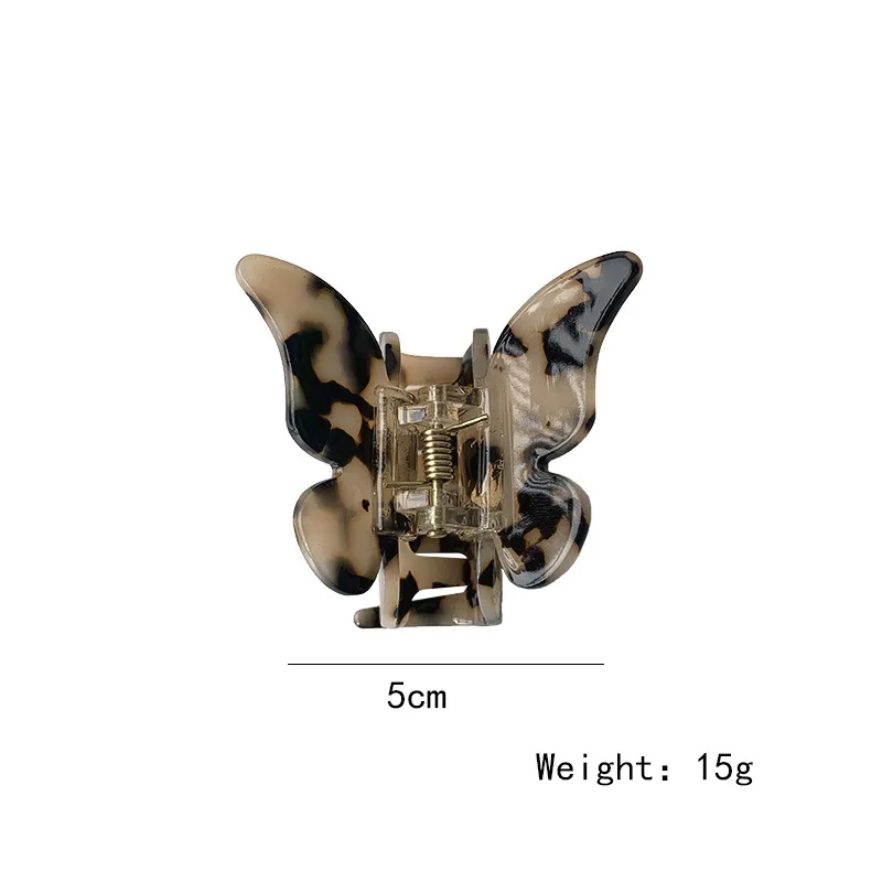 Fashion Leopard Butterfly Hairpin Wholesale Nihaowholesale