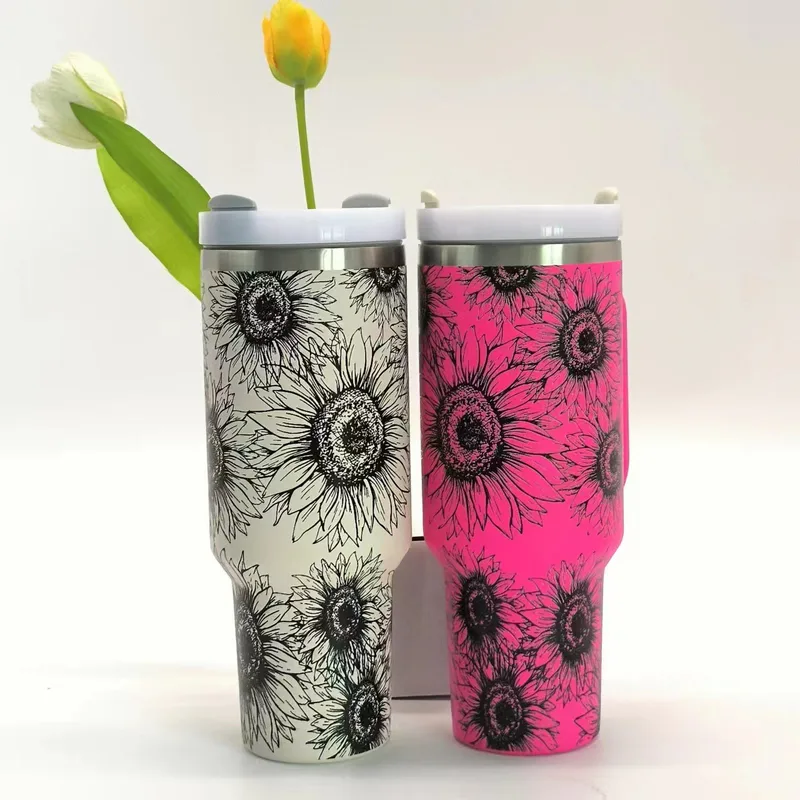 Casual Vacation Tropical Stainless Steel Water Bottles 1 Piece