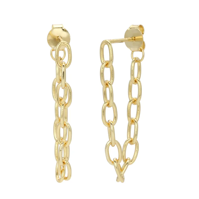1 Pair 925 Sterling Silver Solid Color Drop Earrings