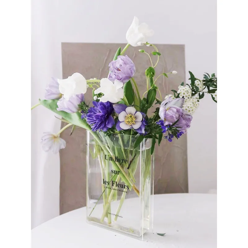 Simple Style Letter Plastic Vase Artificial Decorations