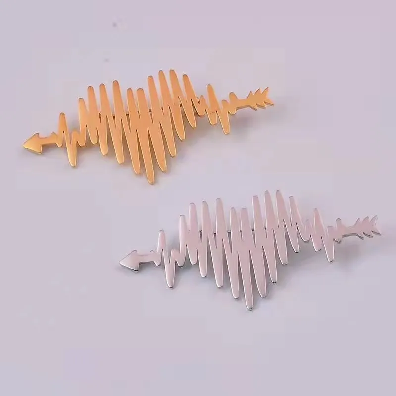 Simple Style Rhombus Stainless Steel Plating Unisex Brooches
