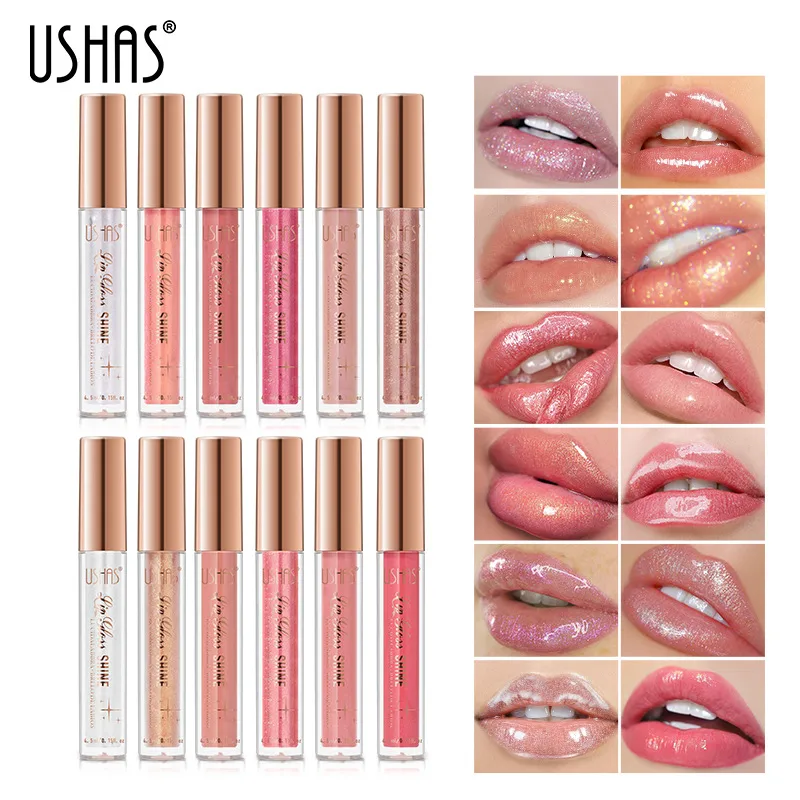 Casual Solid Color Plastic Lip Glaze